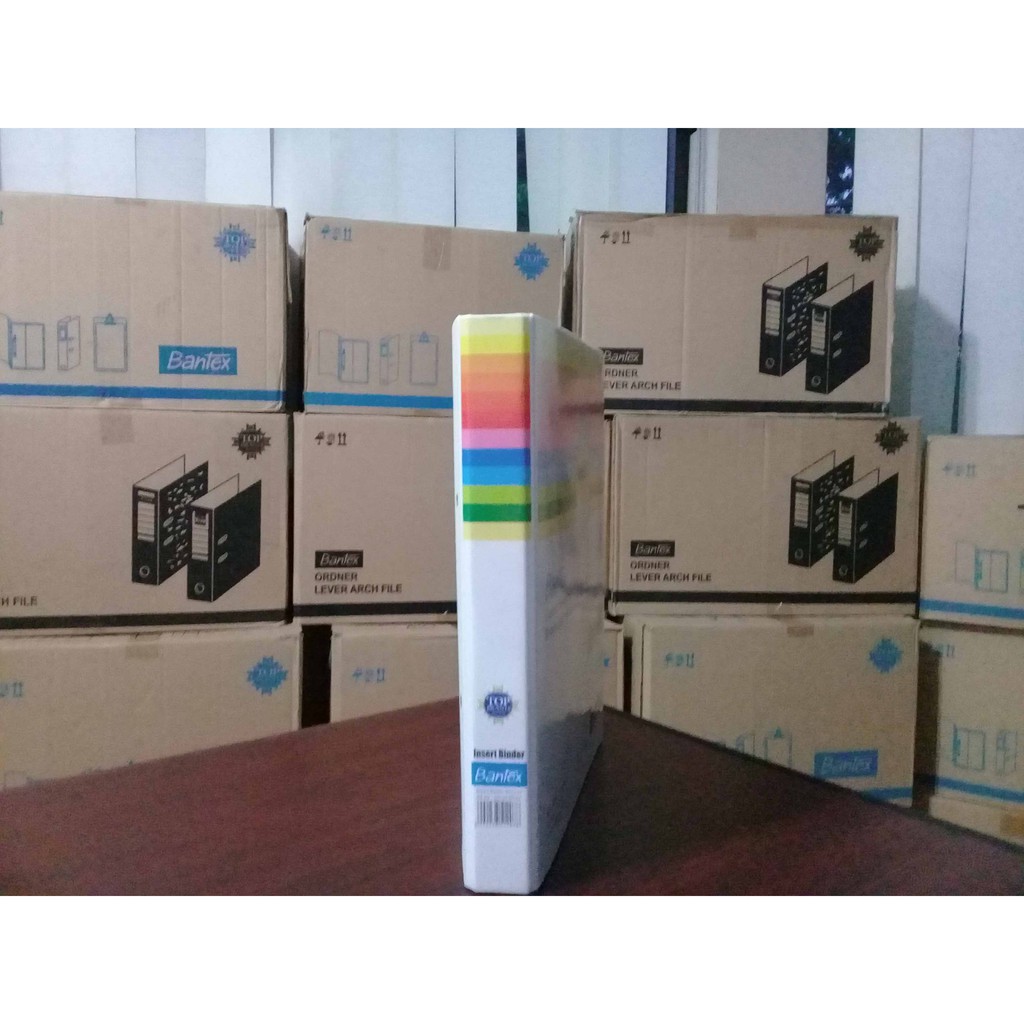 

Bantex Ordner Insert Binder A4 20 mm White Putih 8512 07 Otner