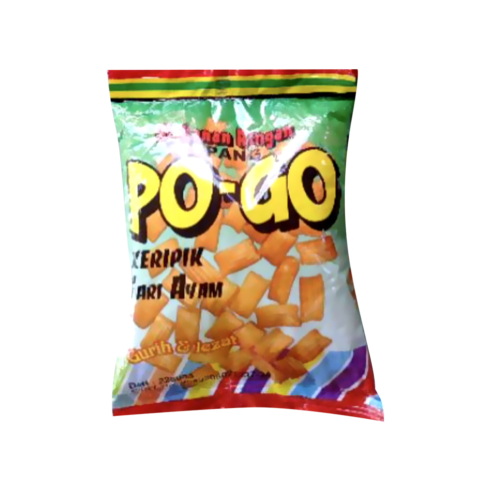 

Pogo Pang Makanan Ringan Keripik Rasa Sari ayam Scht 5g