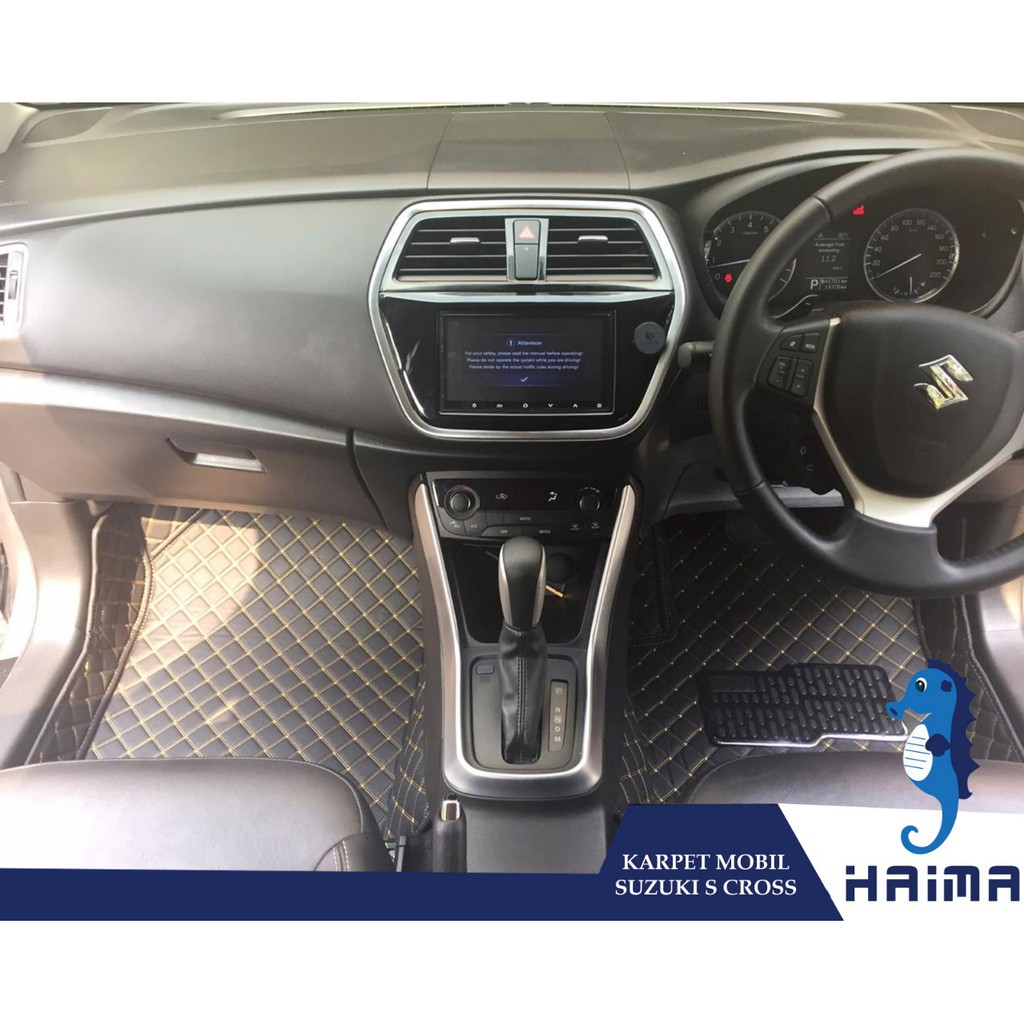  Karpet  Mobil  Haima Suzuki  Scross 2021 Full Bagasi Shopee 