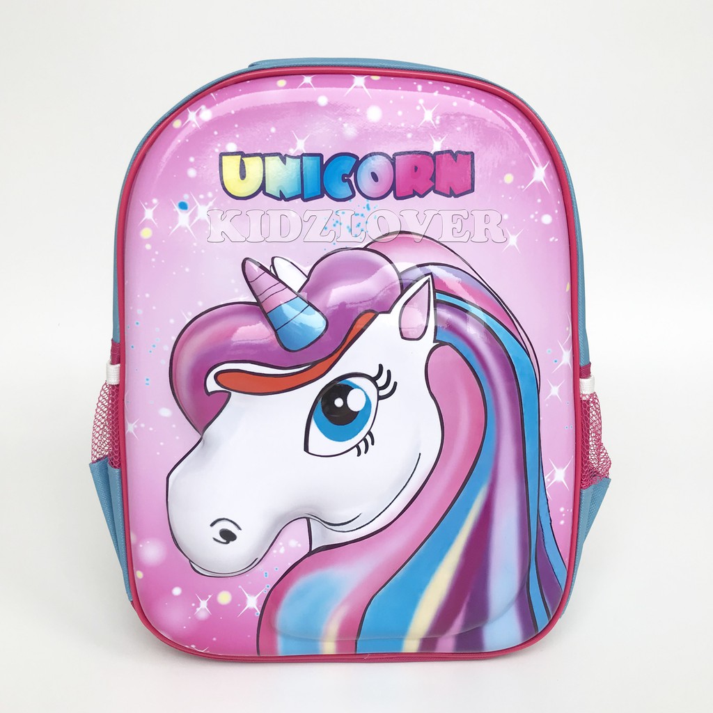 Tas Ransel SD 16&quot;3D Timbul Unicorn Ransel Sekolah Anak SD/TK unicorn