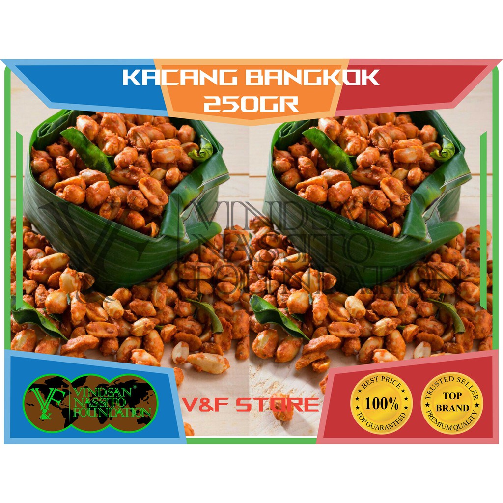 

Kacang BANGKOK KHAS THAILAND Pedas Manis Gurih Cemilan Tradisional