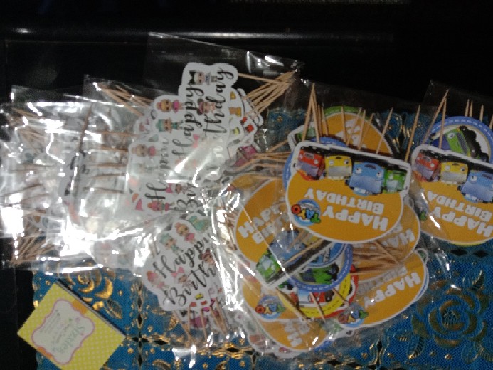 Cake Topper Lol ( 1set Isi 11pcs)
