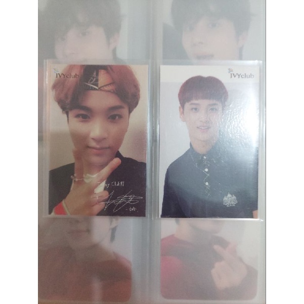 haechan ivy club set (rare pc photo card)