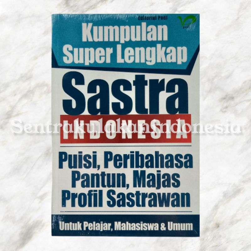 PADI | Buku Kumpulan Suepr Lengkap Sastra Indonesia