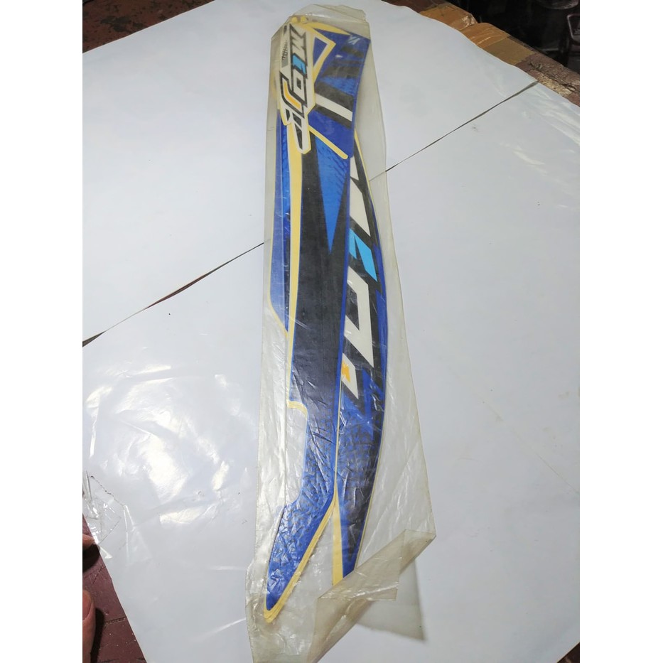 Striker Motor Bodi /  Stiker Body & Lis Bodi & Striping Mio J 2012 Biru