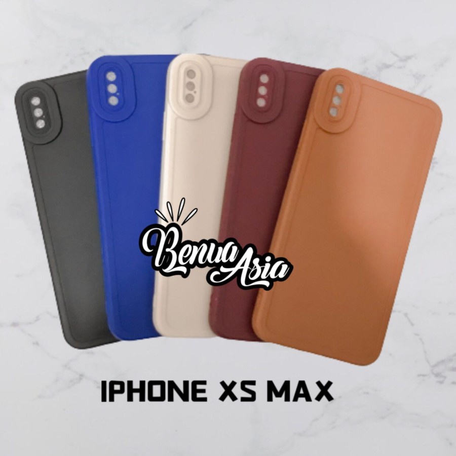 SOFTCASE PRO CAMERA IPHONE XS MAX MACARON - FA