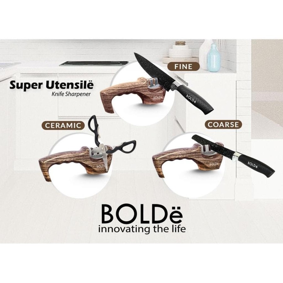 BOLDE Super UTENSILE Knife Sharpener | alat pengasah pisau