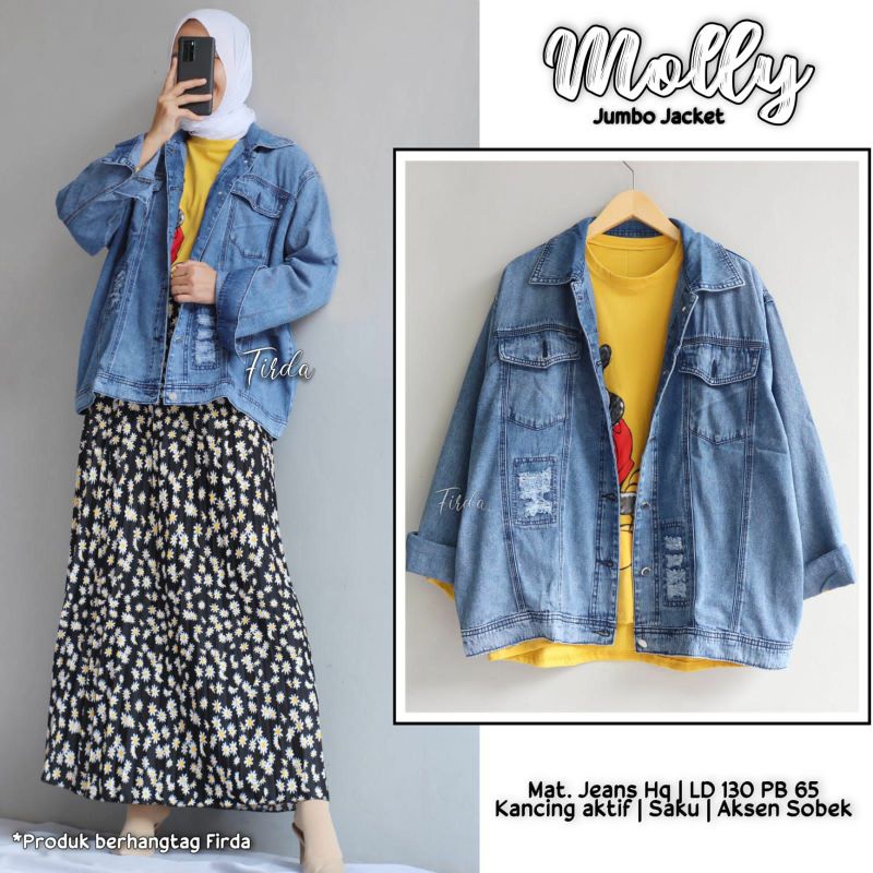 MOLLY JACKET JUMBO WANITA LD 130