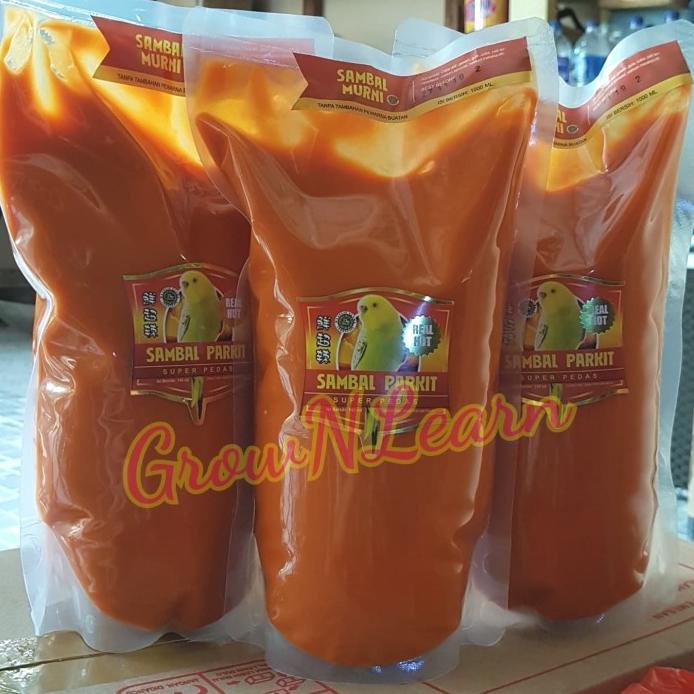 

SAMBAL PARKIT / SAMBEL 1000ML POUCH (GOJEK/GRAB)