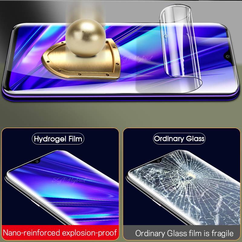 100D full cover Hydrogel Film for vivo V15 Pro Y91 Y93 Y95 Y97  Y17 Y12 Y11 2019 Soft Screen protective film not glass