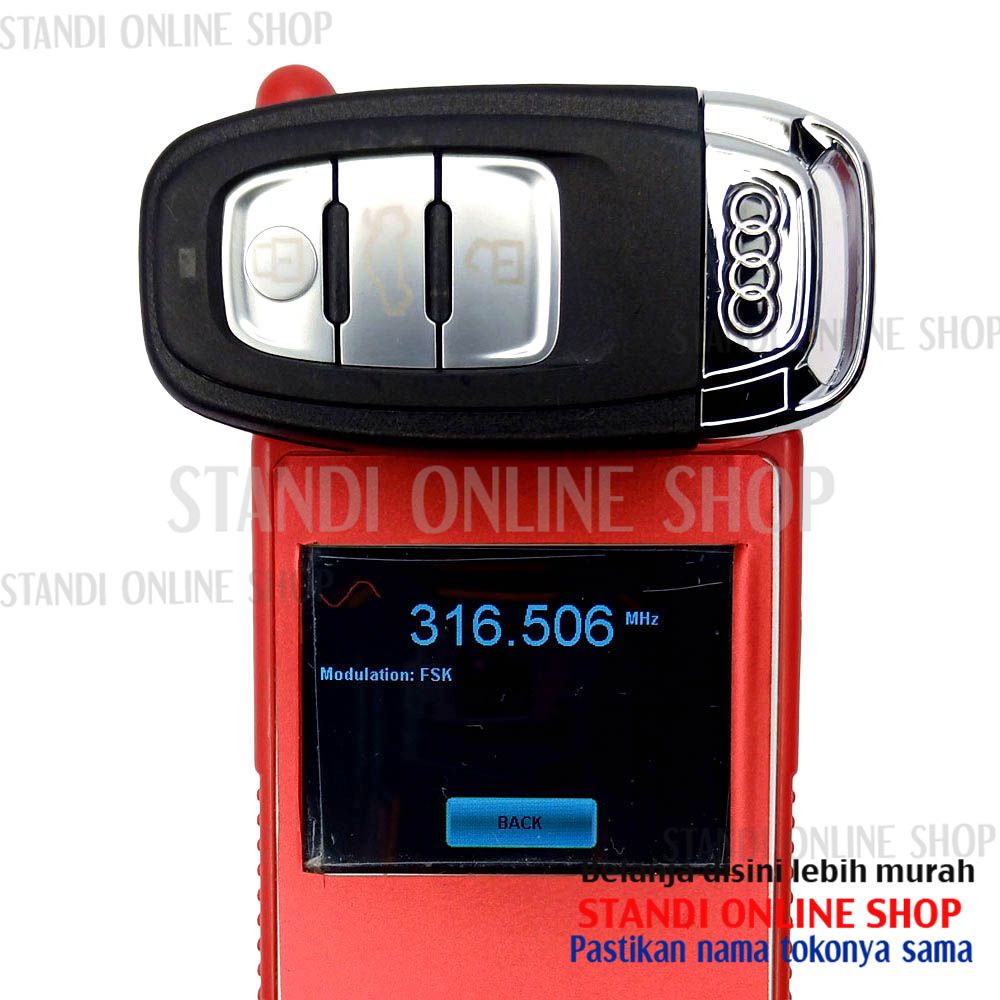 Remote Set Komplit Kunci Smartkey Slot Audi A4 Q5 315Mhz