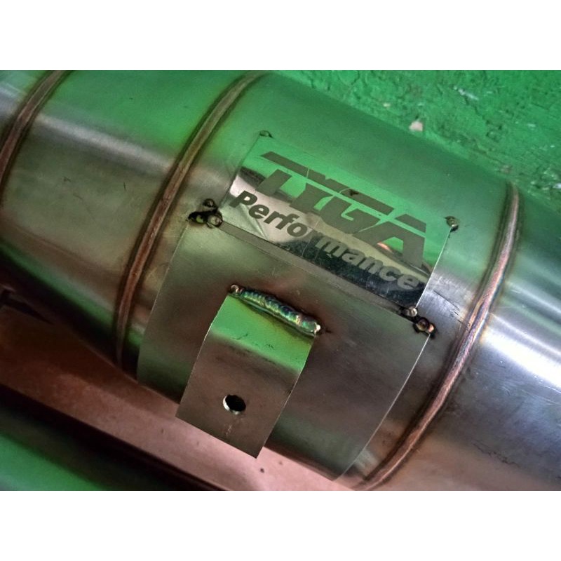 Knalpot racing tyga ninja r ninja rr