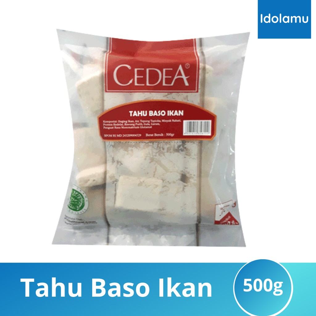 

Baso Ikan Bentuk Tahu 500 CEDEA