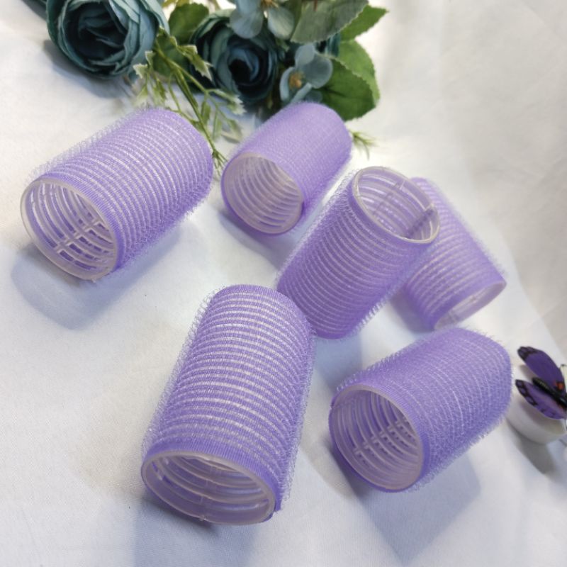 [Ecer] Roll Rambut Gulungan Rambut Satuan Roll Rambut Keriting Hair Curler Rol Keriting Ikal Curly Rambut Murah-1