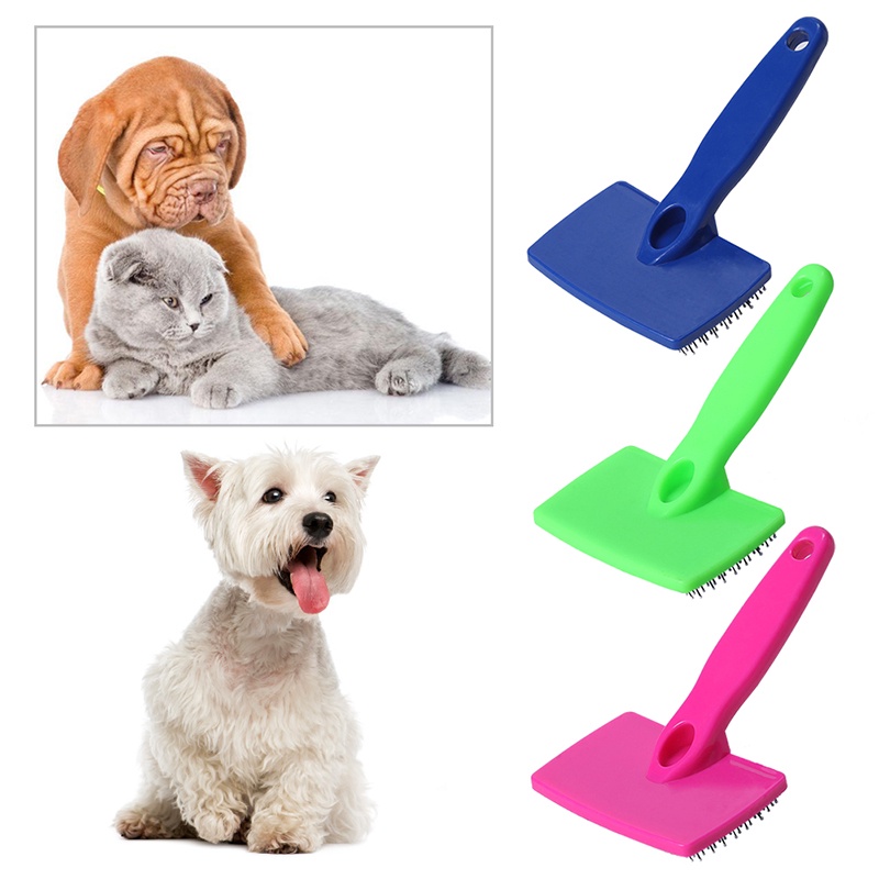 【Yayapet】Sisir Sikat Slicker Bulu Rambut Anjing Kucing Pet Brush Comb Grooming | Sisir Kucing Murah