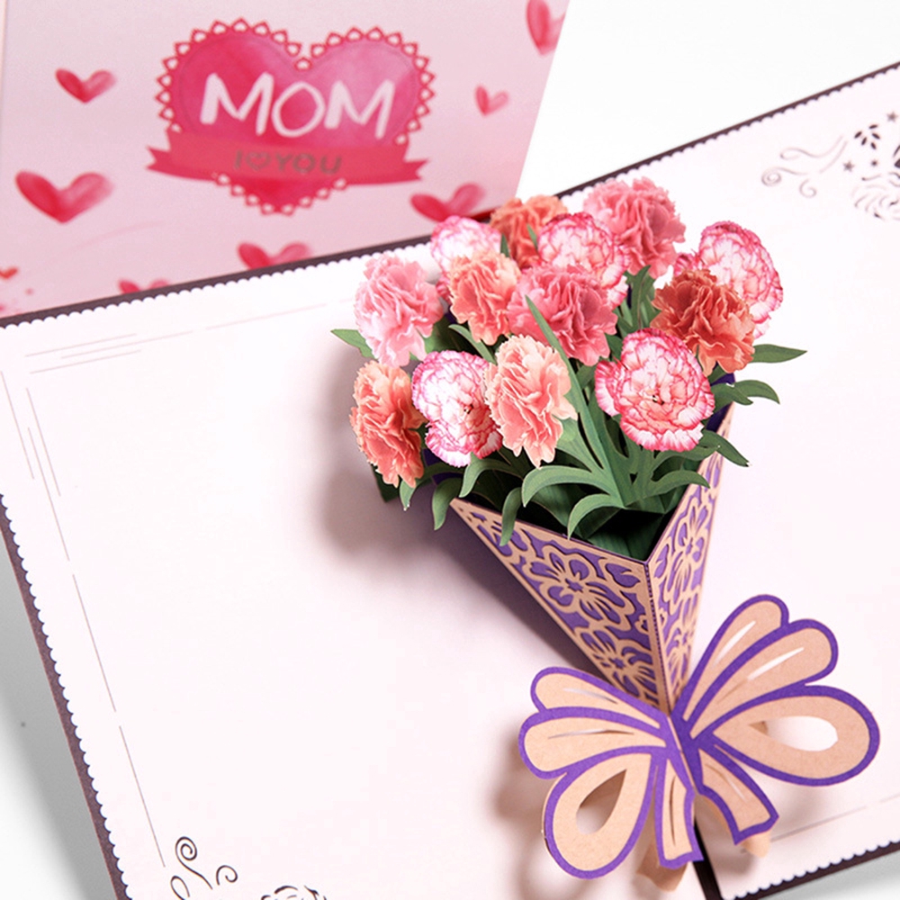 Kartu Ucapan Desain 3d Mothers Day Untuk Hari Ibu Shopee Indonesia