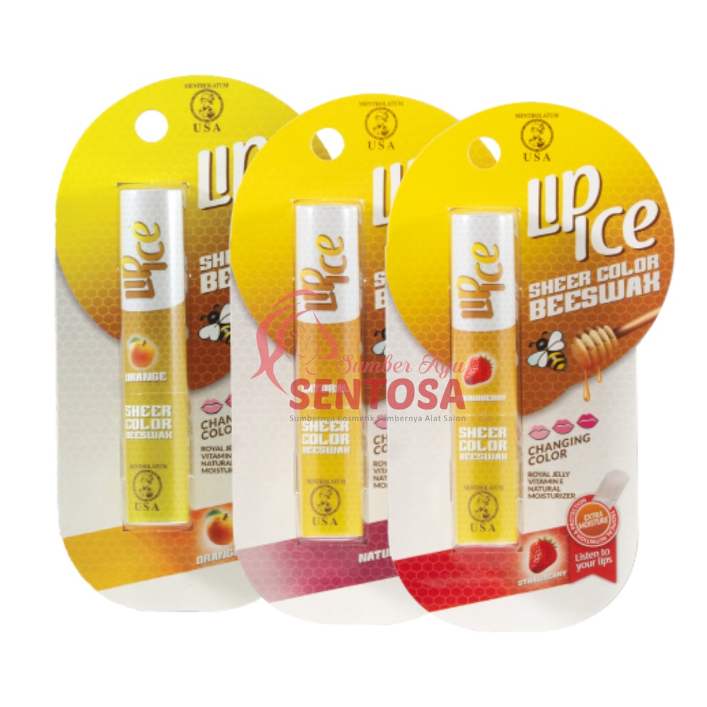 LIP ICE SHEER COLOR BEESWAX LIP BALM 2,2 GR