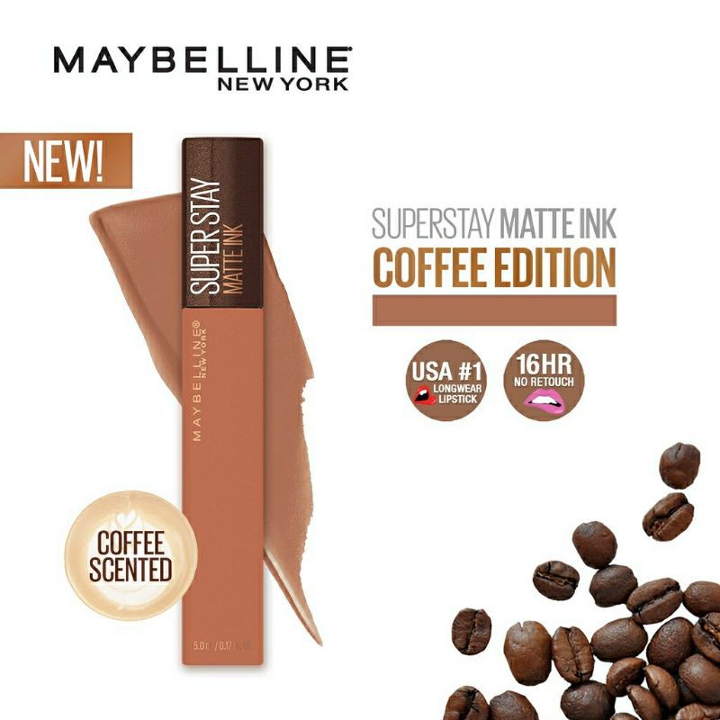 MAYBELLINE Super Stay Matte Ink Coffee Edition [LIMITED]