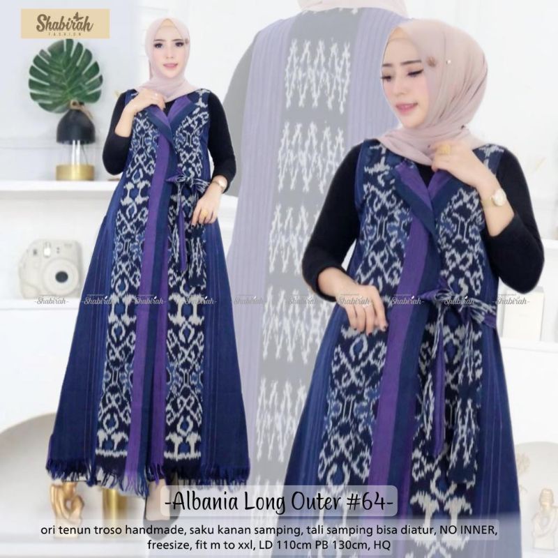 Albania long outer tenun troso