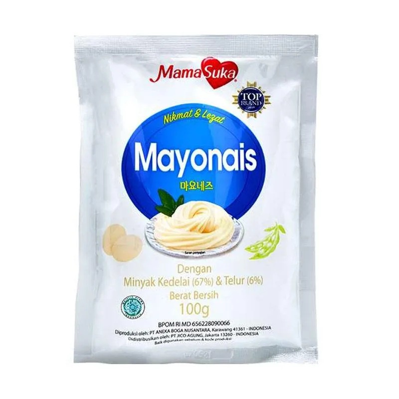 

Mama Suka Mayones 100 gr - Mamasuka Mayonaise - Mamasuka Mayonais