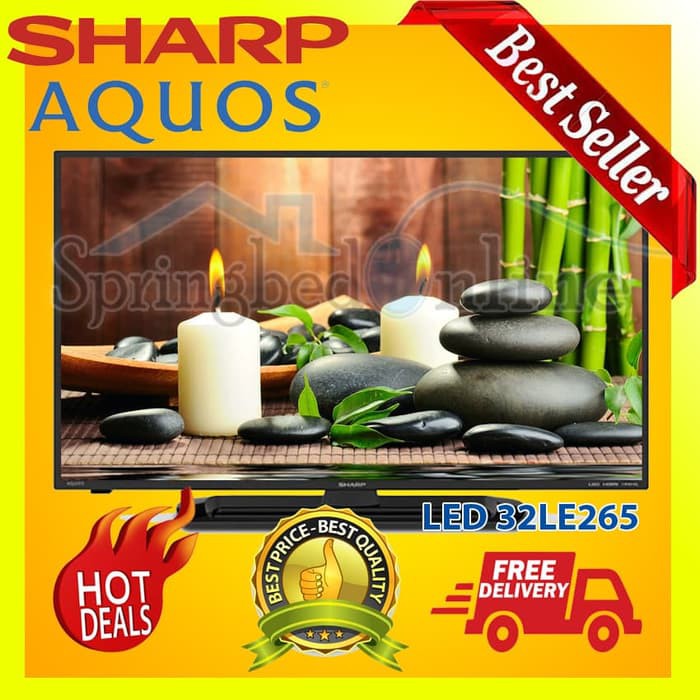 Promo Led Tv Sharp AQUOS 32Inch 32LE265 USB MOVIE HDMI Harga Pabrik Limited