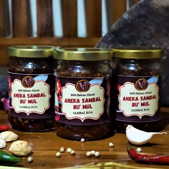 

SAMBAL ROA BU' MUL / GLASS JAR / NETTO 200 gr