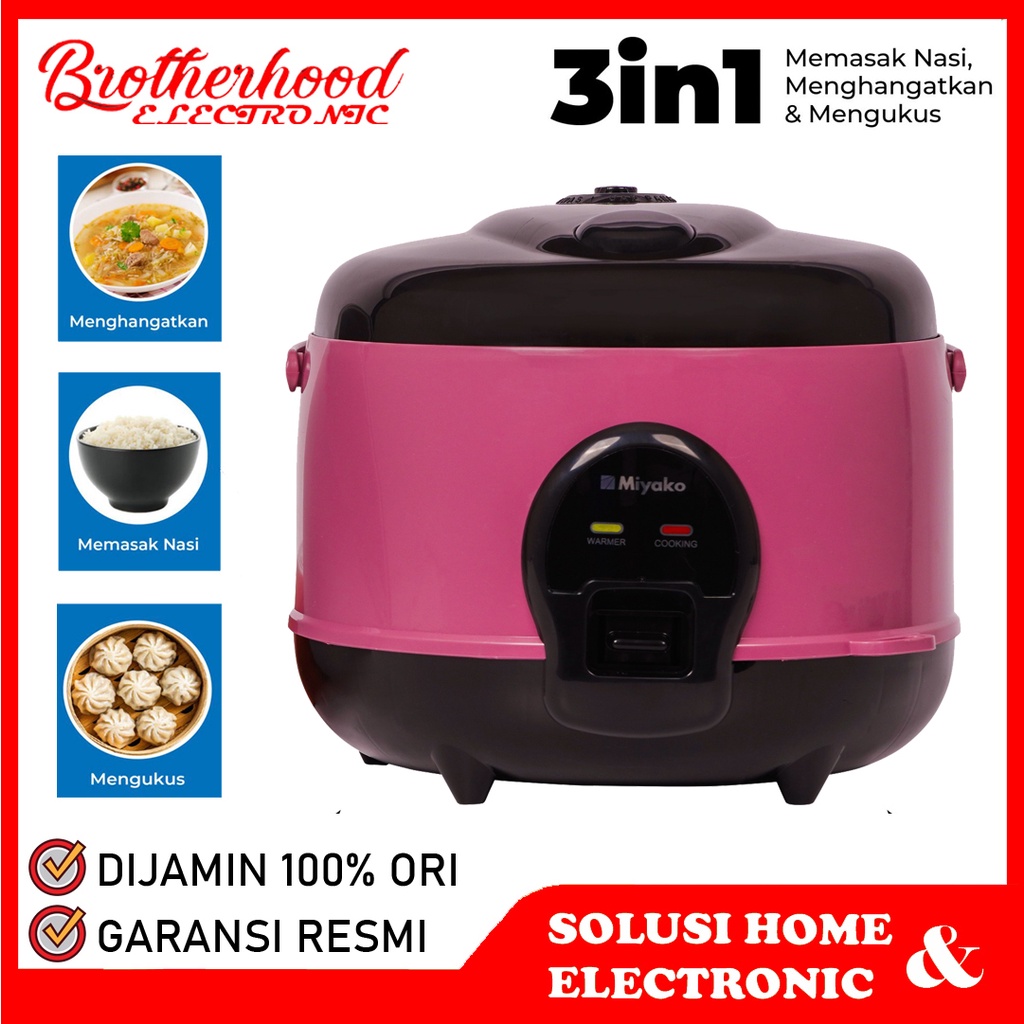 (BISA COD) Magic Com Miyako MCM 512 SBC / MCM512C SBC / MCM-512C SBC - Rice Cooker Miyako