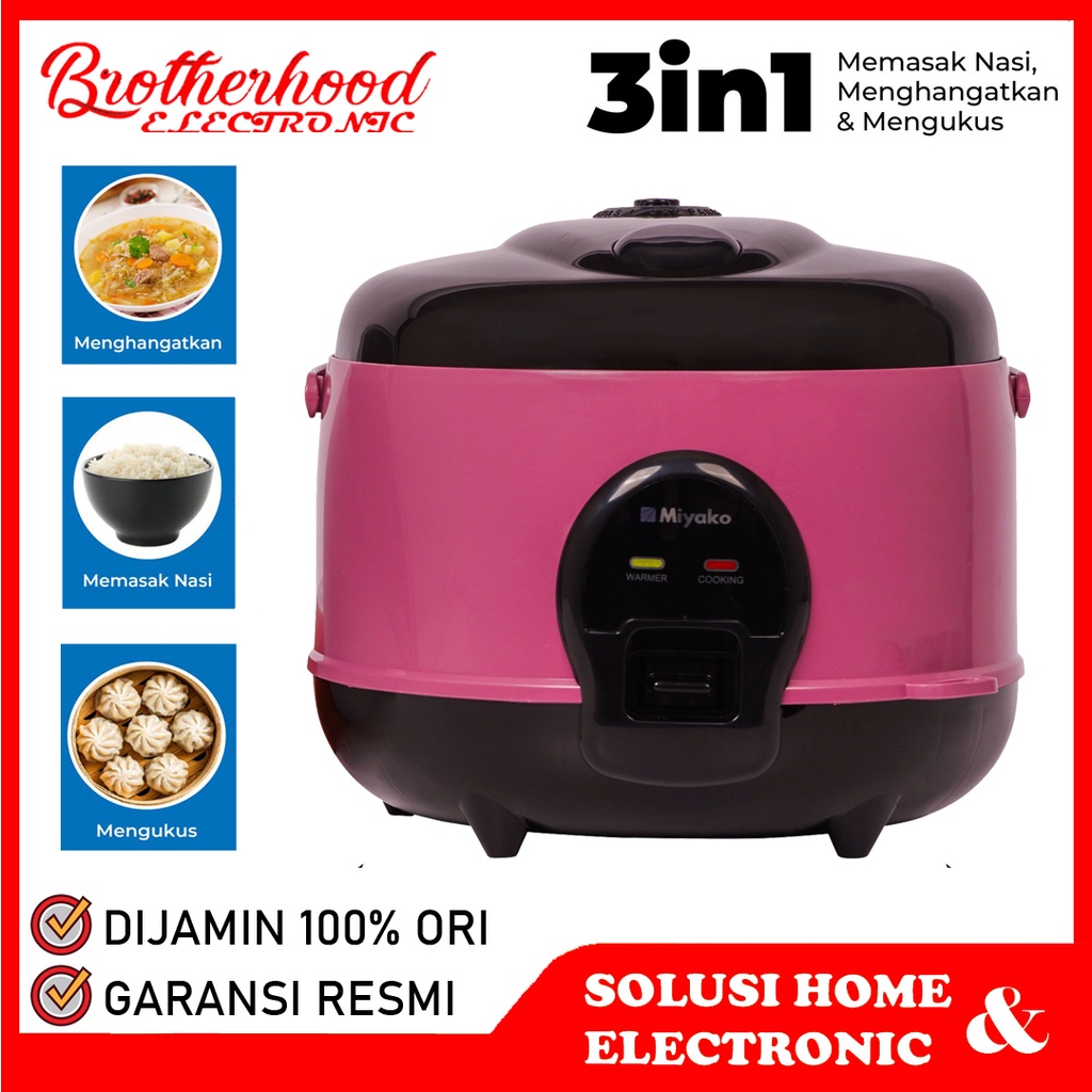 Jual MAGIC COM / RICE COOKER MIYAKO MCM606B SBC / MCM 606B SBC ...