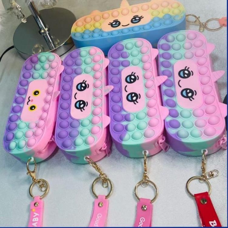 

Tidak Diragukan.. KOTAK PENSIL POP IT ( DEPAN BELEKANG BISA POP IT) Pop It Makaron Murah Fidget Toy Murah Mainan Anak Penghilang Stress Pop it!