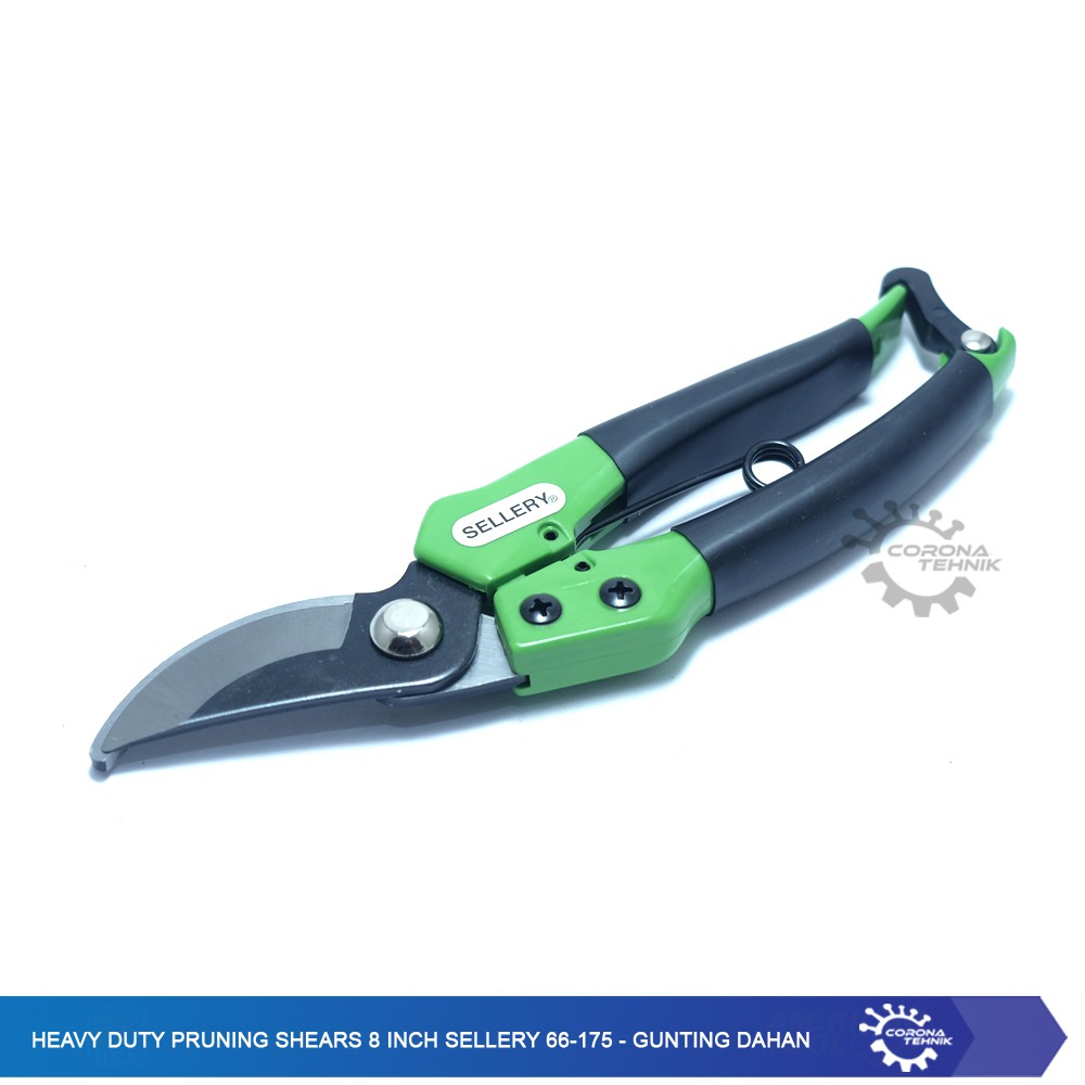 Heavy Duty Pruning Shears 8 inch Sellery 66-175 - Gunting Dahan