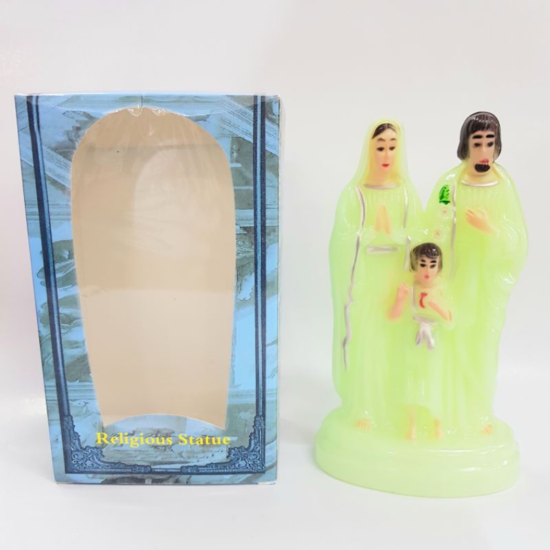 Patung fosfor Keluarga Kudus 16 cm
