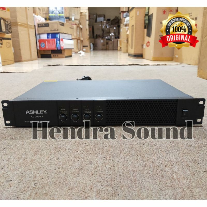 Power Amplifier Ashley Audio 48 Class D (4 channel)