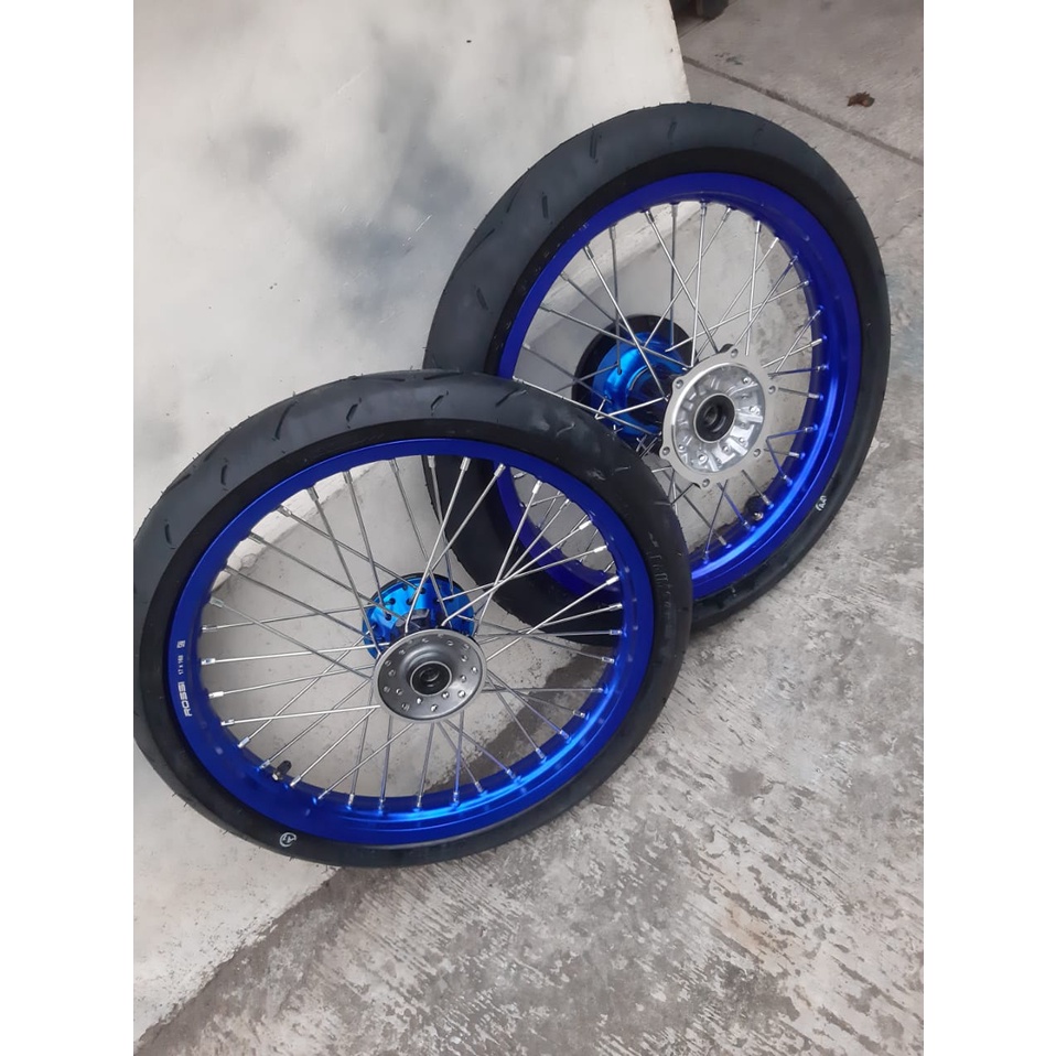 VELG SET BAN SET SEMI CACING YAMAHA WR155 VELG SET YAMAHA WR 155R