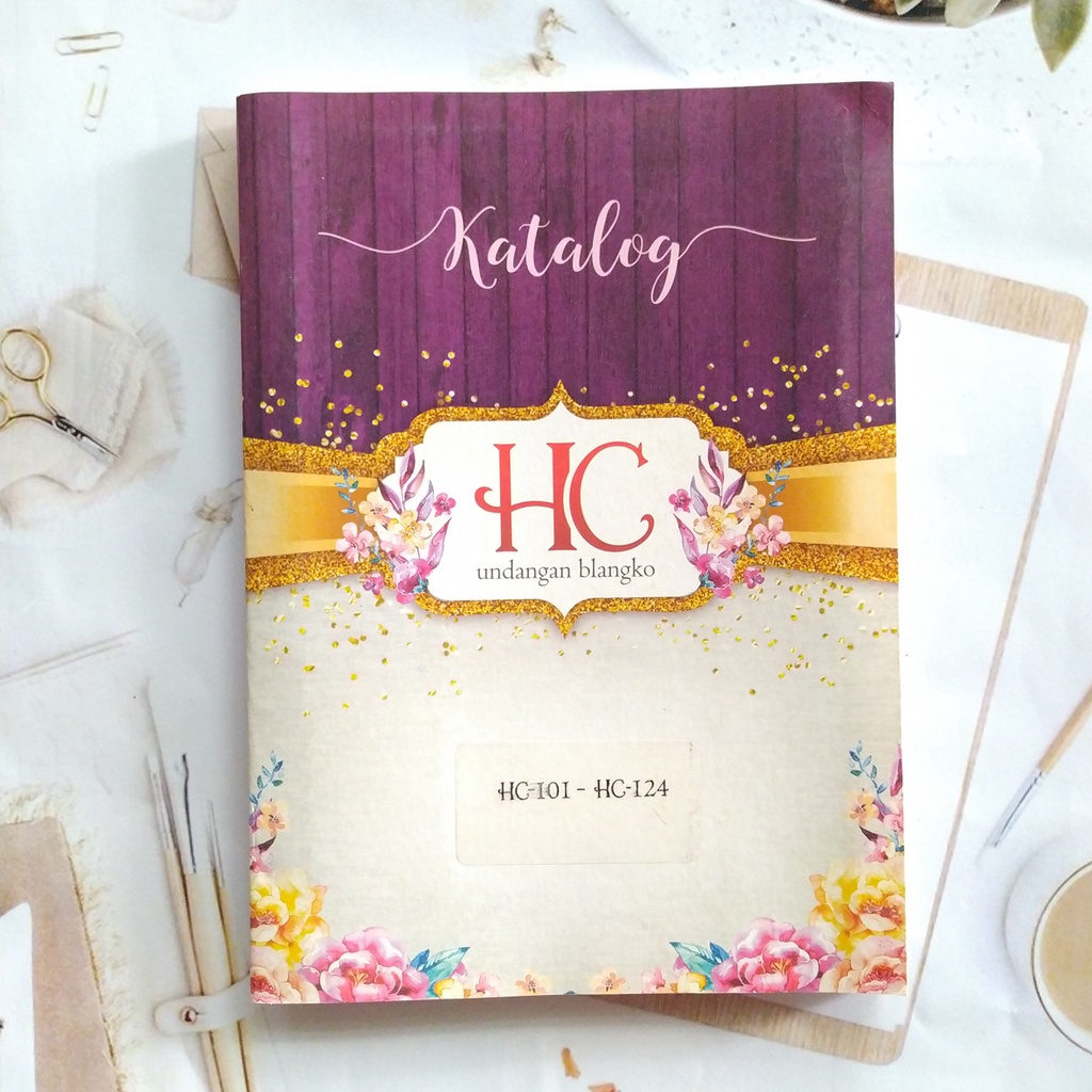 KATALOG ALBUM BLANGKO UNDANGAN HC 101-124