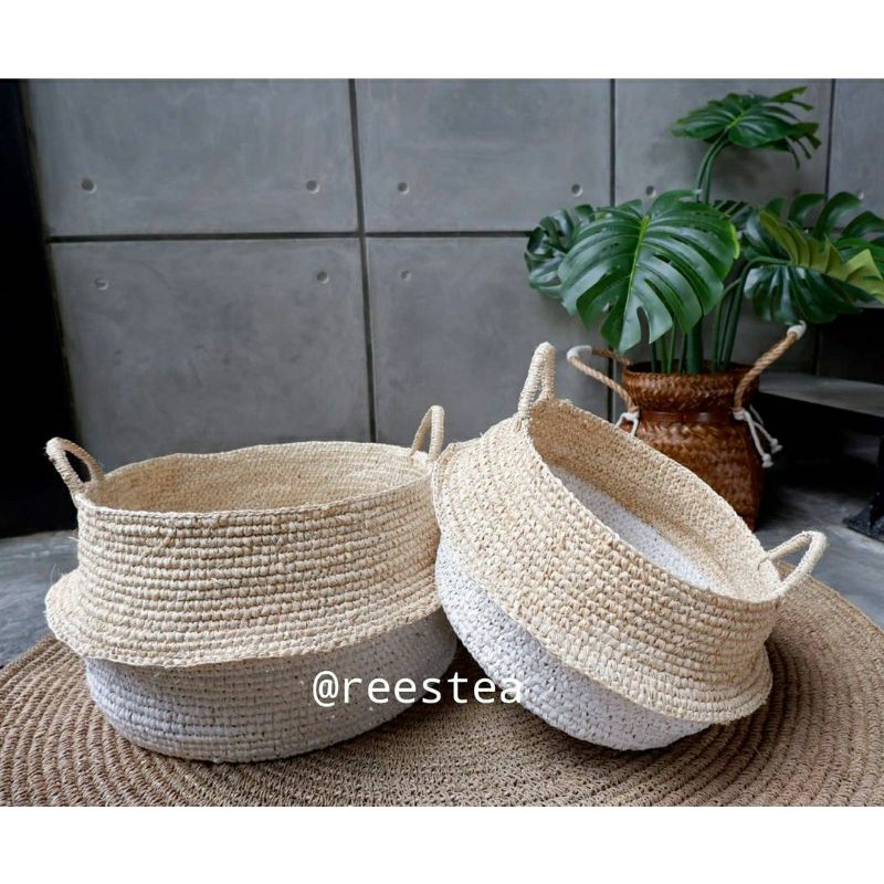 Size L Keranjang Uvo Agel/ Gajih / Keranjang Anyaman