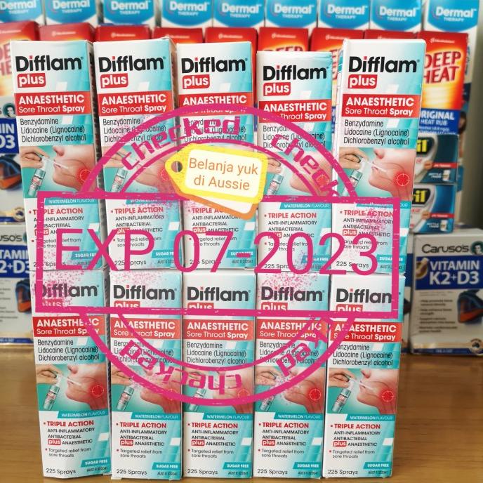 Difflam plus Anaesthetic Sore Throat Spray - 225 Sprays