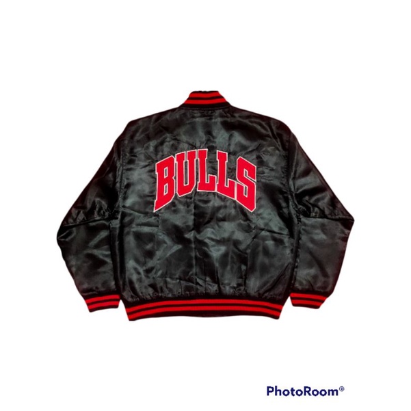 jaket varsity nba second chicago bulls secon vintage second original