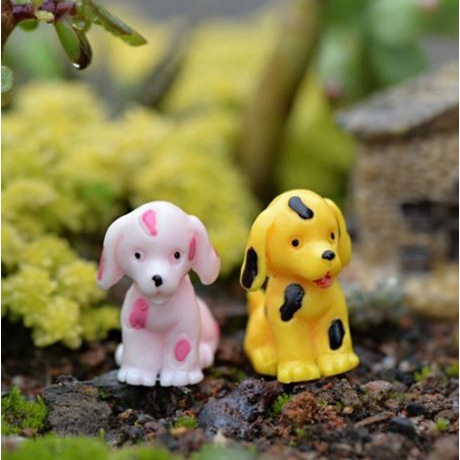 Miniatures - Terrariums - Fairy Garden Animal_Spotted Dog