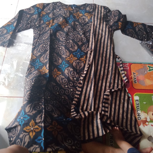 Batik Tunik Motif Terbaru Pekalongan Original Zipper M L Xl Xxl Xxxl Td 178