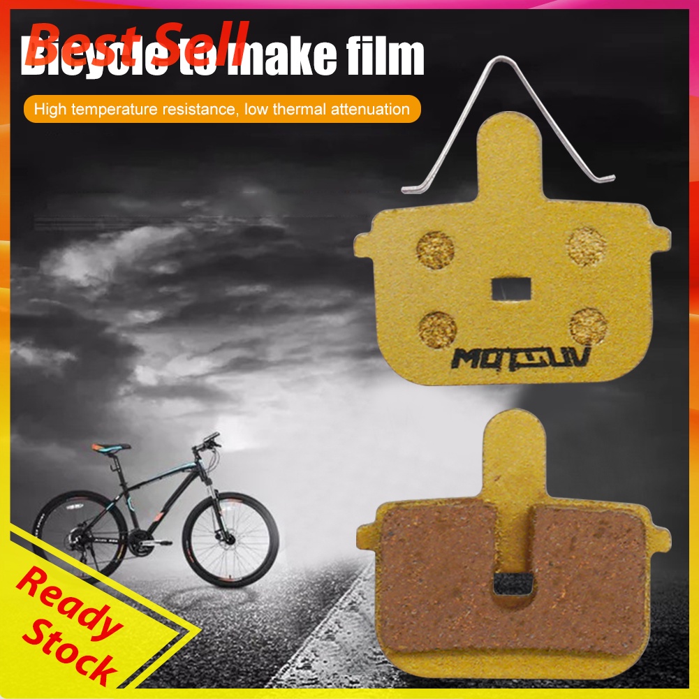 MOTSUV 1 Pair MTB Bike Disc Brake Pads Metal Cycling Hydraulic Disc Pads