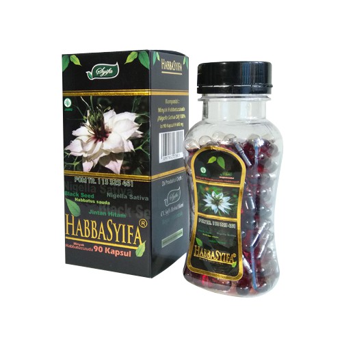 Habbasyifa 90 KAPSUL | Minyak Habbatussauda Black Seed Oil 90 Kapsul