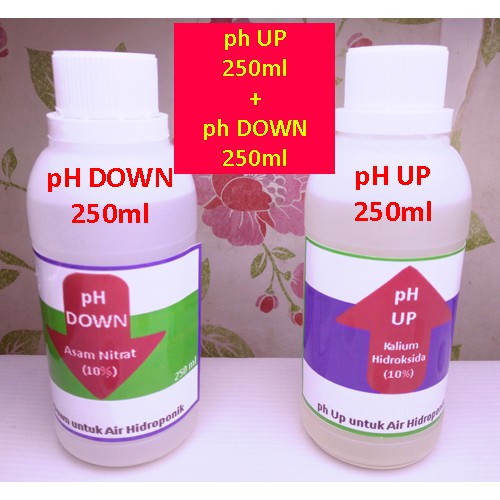 Paket PH UP dan PH Down Hidroponik