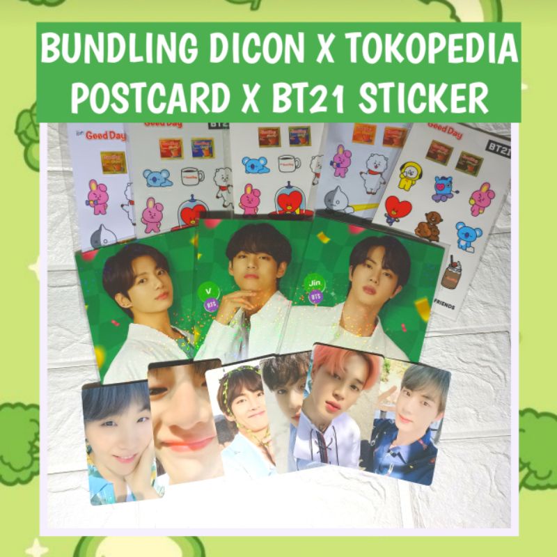 (READY INA) SHARING BTS DICON PHOTOCARD - BTS DICON PHOTOCARD - SHARING DICON BTS PHOTOCARD - TAEZOO