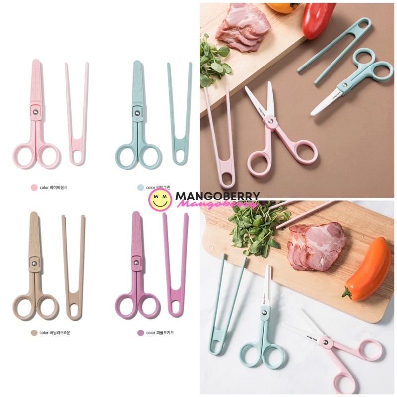 BEBETHERA Ceramic Scissor set (gunting untuk kids/baby food)