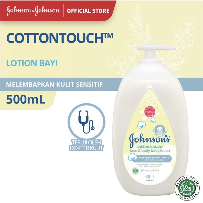 Johnson's Cotton Touch Lotion 500ml