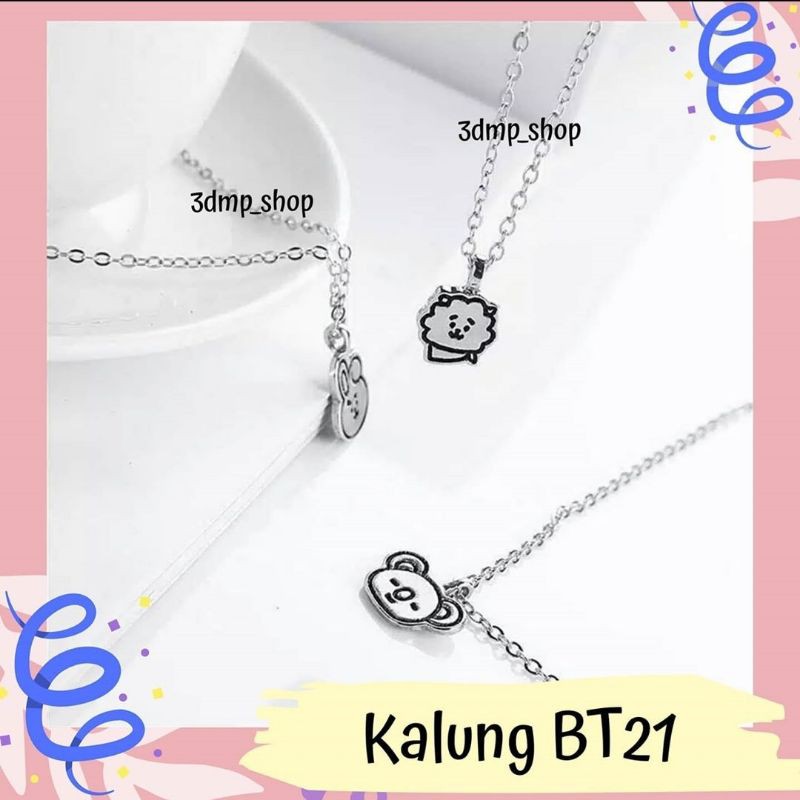 Kalung BT21 BTS Cooky Tata Chimmy Koya Rj Shooky