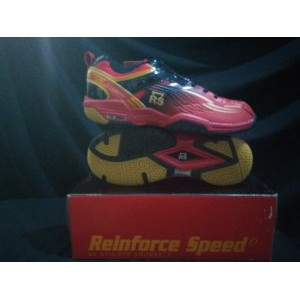 Sepatu Badminton   Bulu tangkis RS SUPER LIGA 800 RED Best seller