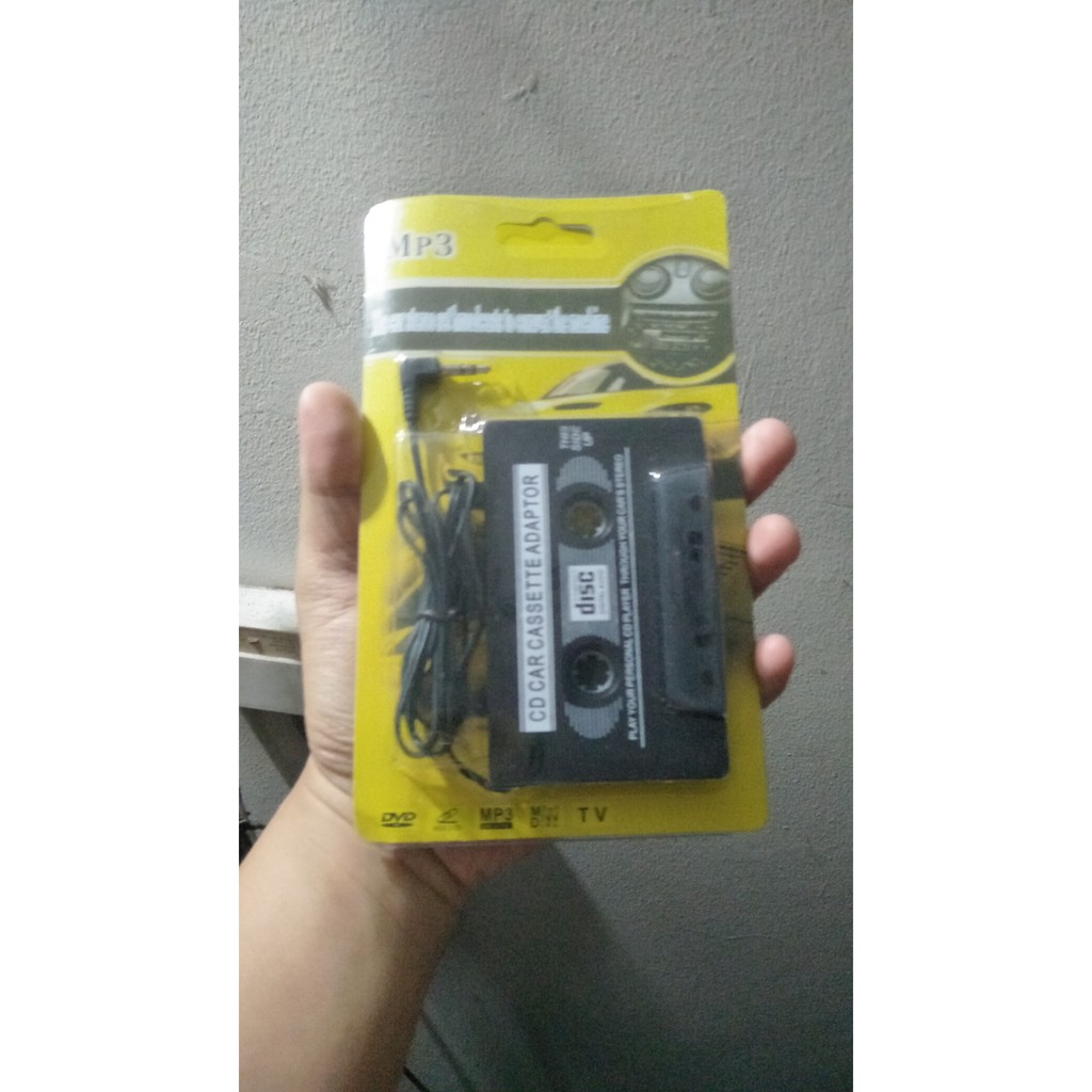 PO Cassete Adapter Tape Mobil Converter Android/MP3/MP4/iPod/iPhone
