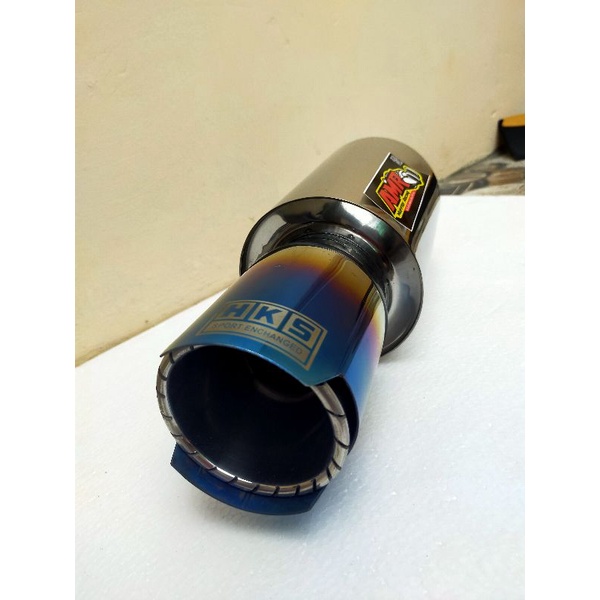 Knalpot Mobil HKS RACING Bass Bulat