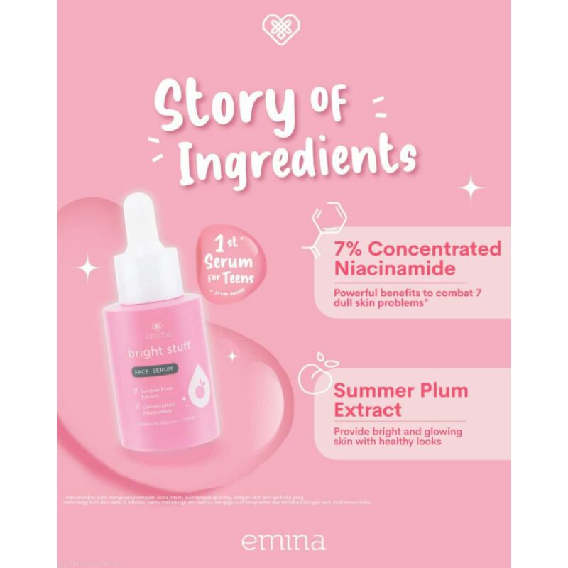 EMINA Bright Stuff Face Serum